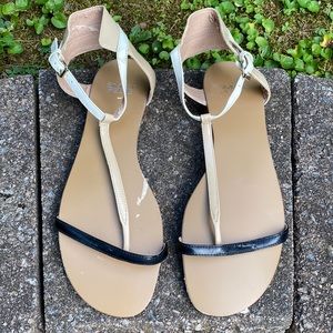 Simply Pelle Leather Thong Sandals